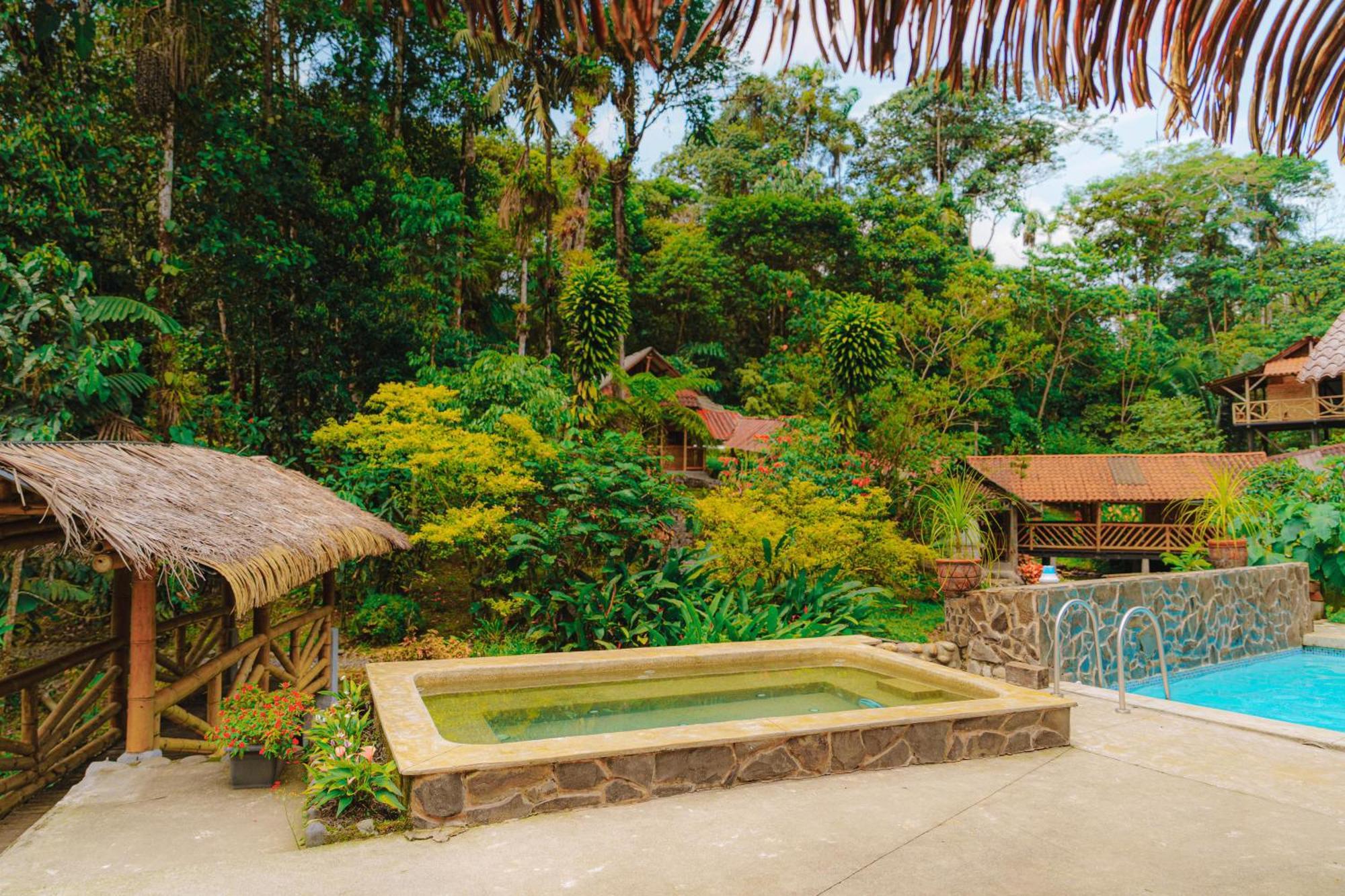 Finca Las Palmas Ecolodge Пуйо Экстерьер фото
